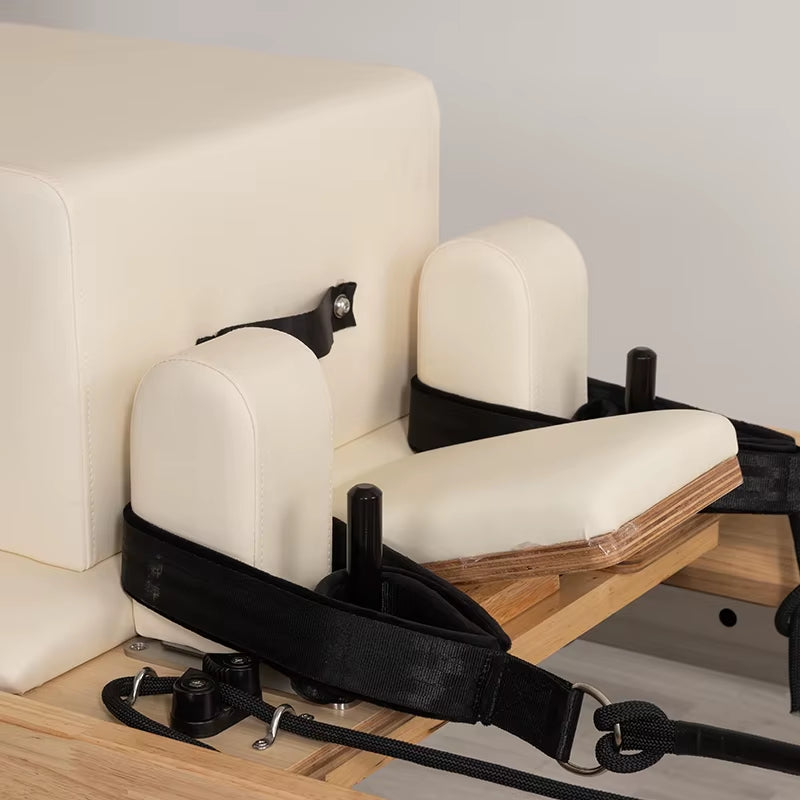 Home Studio Oak Cadillac Pilates Reformer Yoga Bed Machine Kit Pilates Reformer for Home Piece of Cadillac Reformer