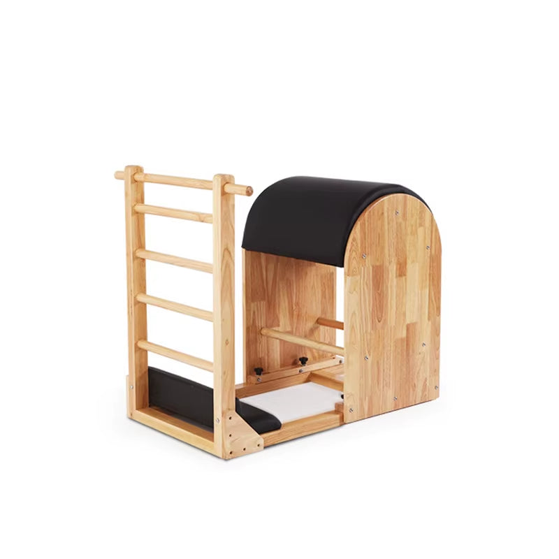 Yoga Pilates Reformer Machine Equipment Wooden Ladder Bucket Pilates Ladder Barrel